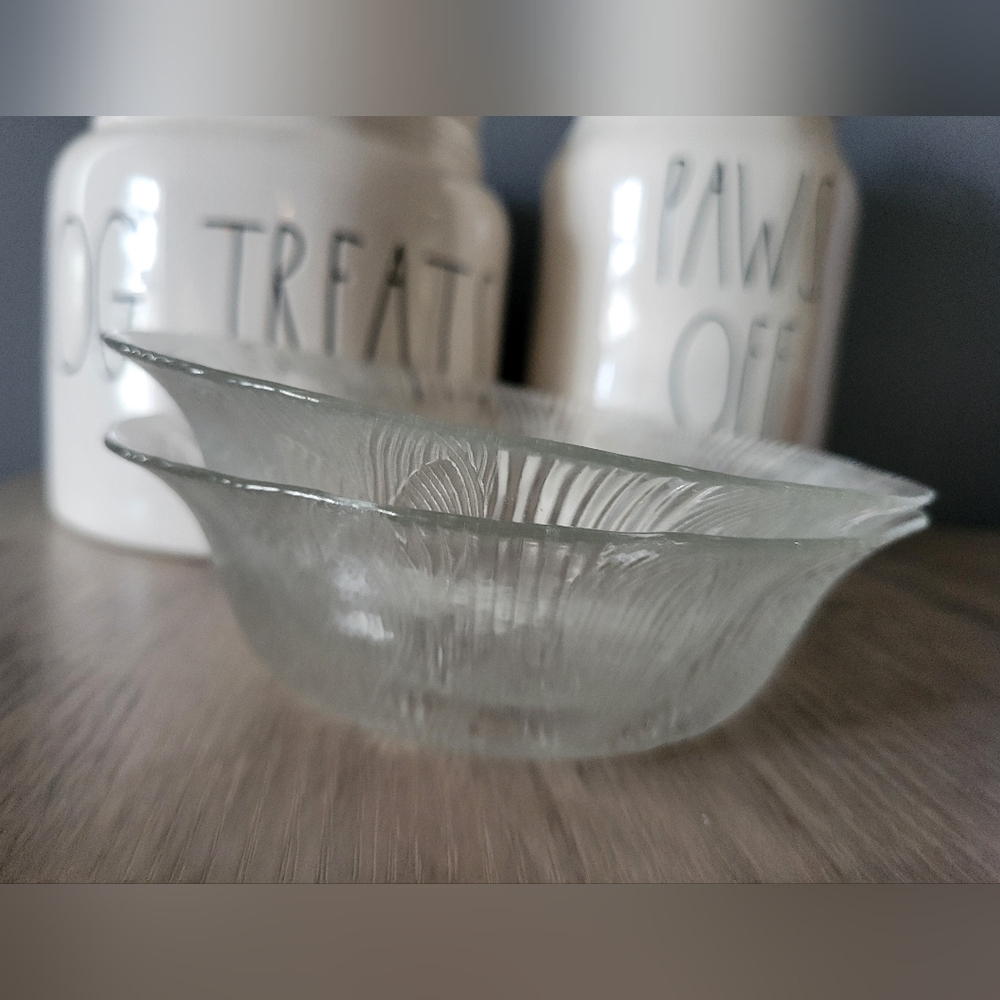 Elegant Clear Glass Bowls